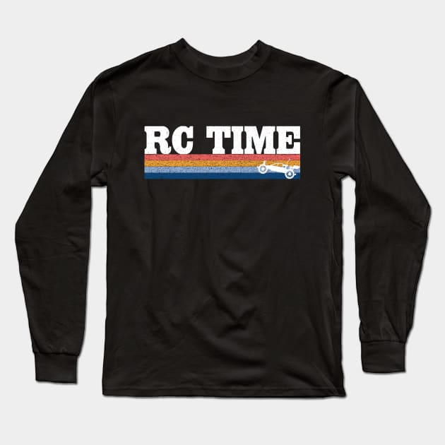 RC Time Retro RC Car Long Sleeve T-Shirt by pho702